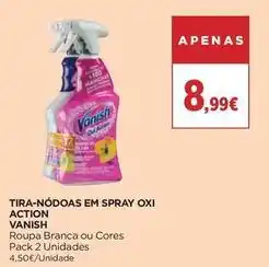 El Corte Inglés Vanish - tira-nódoas em spray oxi action promoção