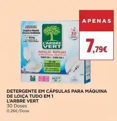 El Corte Inglés L'arbre vert - detergente em cápsulas para maquina de loica promoção