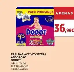 El Corte Inglés Dodot - fraldas activity extra absorcao promoção