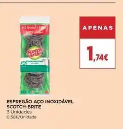 El Corte Inglés Scotch-brite - esfregão aco inoxidavel promoção