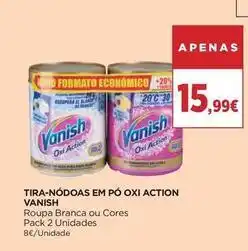 El Corte Inglés Vanish - tira-nodoas em pó oxi action promoção