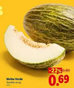 Lidl Melão verde promoção