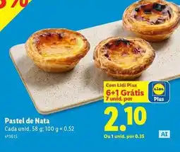 Lidl com - pastel de nata promoção