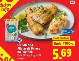 Lidl Ocean sea - filetes de paloco do pacificio promoção