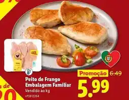 Lidl Peito de frango embalagem familiar promoção