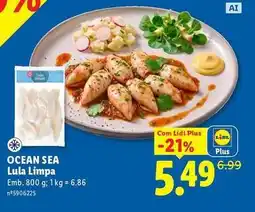 Lidl Ocean sea - lula limpa promoção
