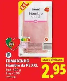 Lidl Fumadinho - fiambre da pa xxl promoção