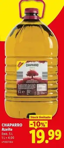 Lidl Chaparro - azeite promoção