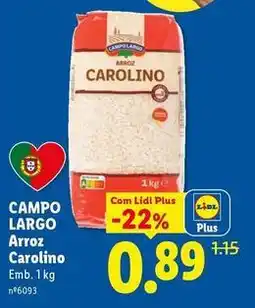 Lidl Lidl - arroz carolino promoção