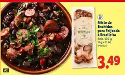Lidl Misto de enchidos para feijoada à brassileira promoção