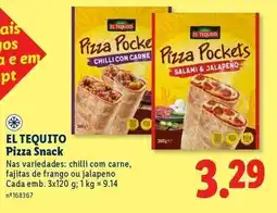 Lidl Pizza snack promoção