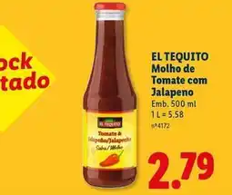 Lidl com - molho de tomate com jalapeno promoção