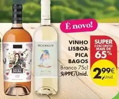 Pingo Doce Lisboa - vinho promoção