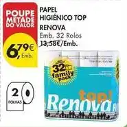 Pingo Doce Renova - papel higienico top promoção