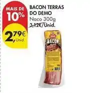 Pingo Doce Bacon terras do demo promoção