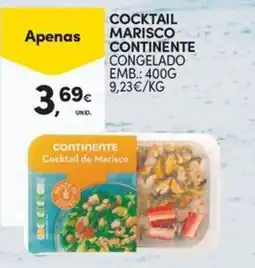Continente Bom dia Continente cocktail de marisco promoção