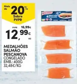 Continente Bom dia medalhões salmão pescanova promoção