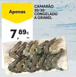 Continente Bom dia Camarão 20/30 promoção