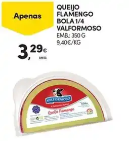 Continente Bom dia Queijo flamengo valformoso promoção