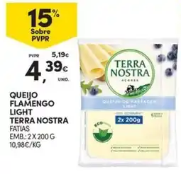 Continente Bom dia queijo flamengo light terra nostra fatias promoção