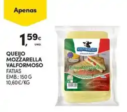 Continente Bom dia queijo mozzarella valformoso fatias promoção