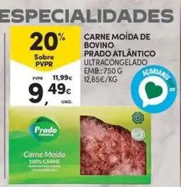 Continente Bom dia Carne moída de bovino prado atlântico promoção