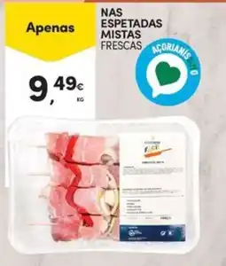 Continente Bom dia Espetadas mistas frescas promoção