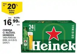 Continente Bom dia Cerveja c/ álcool heineken promoção