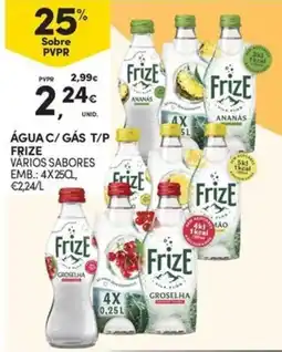 Continente Bom dia Água c/ gás t/p frize vários sabores promoção