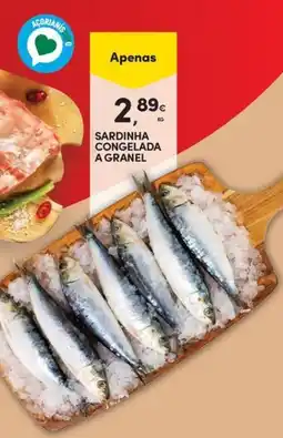 Continente Bom dia Sardinha congelada a granel promoção