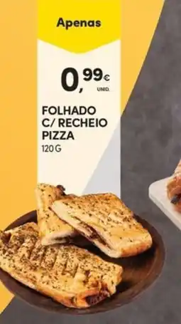 Continente Bom dia Folhado c/ recheio pizza promoção