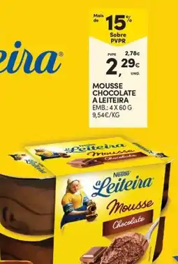 Continente Bom dia a leiteira mousse chocolate promoção