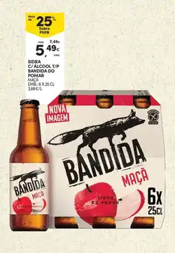 Continente Bom dia Bandida maçã promoção