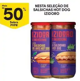 Continente Bom dia Salsichas hot dog izidoro promoção