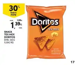 Continente Bom dia Snack tex mex doritos promoção