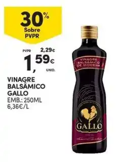 Continente Bom dia vinagre balsâmico gallo promoção