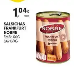 Continente Bom dia Salsichas frankfurt nobre promoção