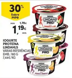 Continente Bom dia Iogurte proteína lindahls promoção