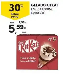 Continente Bom dia Gelado kitkat promoção