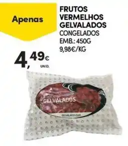 Continente Bom dia Frutos vermelhos gelvalados promoção