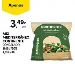 Continente Bom dia Mix Mediterrâneo continente promoção