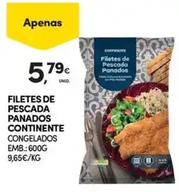 Continente Bom dia filetes de pescada panados continente promoção