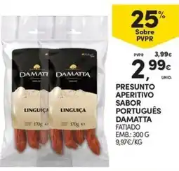 Continente Bom dia Presunto aperitivo sabor português damatta promoção