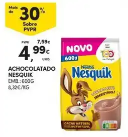 Continente Bom dia Achocolatado nesquik promoção