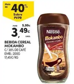Continente Bom dia Bebida cereal mokambo promoção