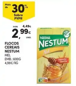 Continente Bom dia Flocos cereais nestum mel promoção