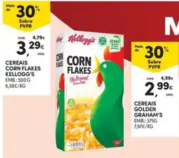 Continente Bom dia Cereais corn flakes kellogg's promoção