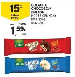 Continente Bom dia Bolacha chocobom gullón hoops crunchy promoção