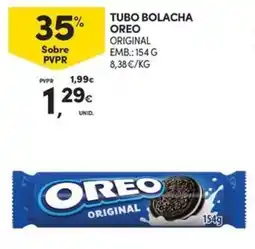 Continente Bom dia Tubo bolacha oreo original promoção