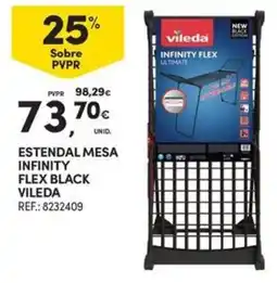 Continente Bom dia estendal mesa infinity flex black vileda promoção